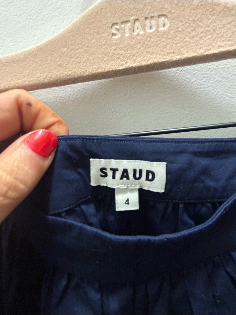STAUD Sea Skirt in Navy - Never Worn - Picture 3 of 6